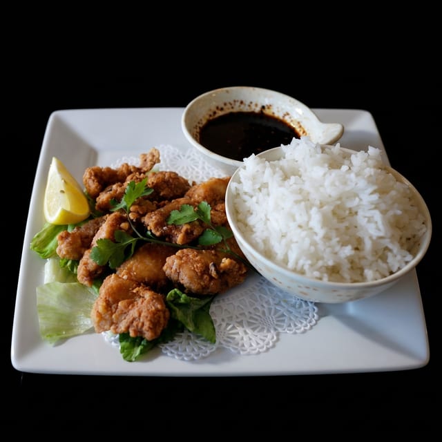 LD.5. Chicken Karaage Lunch.