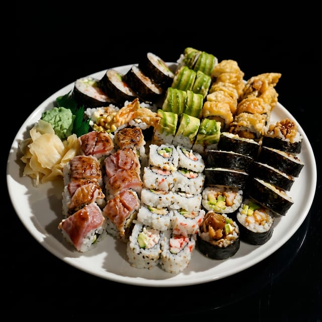 Cooked platter.
