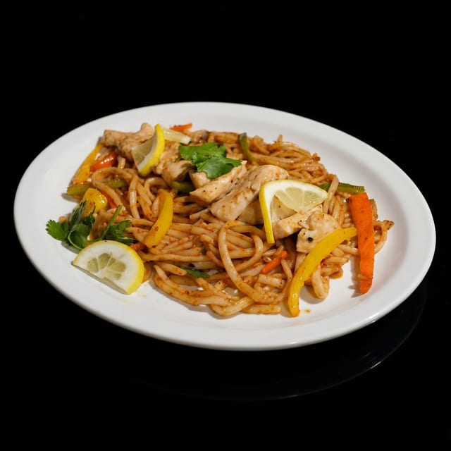 HB.16. Hibachi Chicken Udon promo.