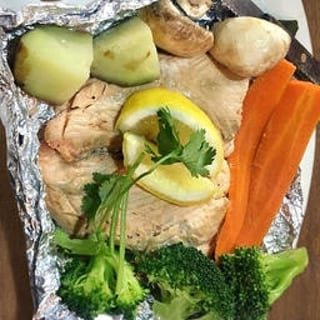 Hibachi Salmon